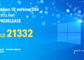Windows 10 Build 21332