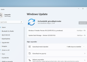 Windows 11 build 22478 yayınlandı