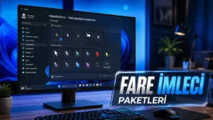 Fare İmleci İndir: Windows İçin 30 Ücretsiz Paket