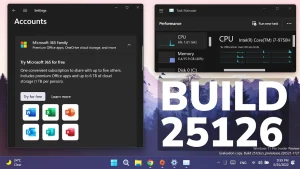 Windows 11 build 25126 yayınlandı