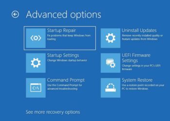 Windows 10’da Gelişmiş başlatmaya (WinRE) nasıl erişilir