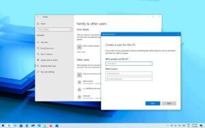 Windows 10’da yerel hesap nasıl oluşturulur?