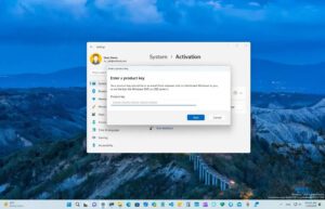 Windows 11’de yeni ürün anahtarı değiştir iletişim kutusu nasıl etkinleştirilir.