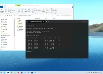 Komut İstemi ile Windows 10 önyüklenebilir USB nasıl oluşturulur