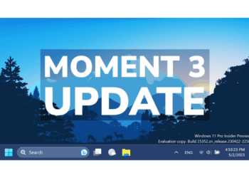 Windows 11 Moment 3 güncellemesi 24 Mayıs 2023 tarihinde yayınlandı