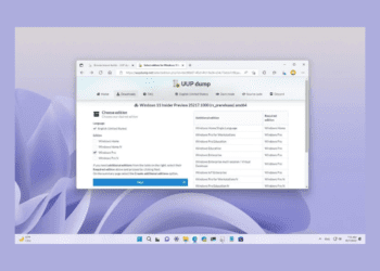 UUP Dump’u kullanarak Windows 11 yapı 25393, 23466 veya herhangi bir ISO dosyasını nasıl indireceğinizi öğrenin.