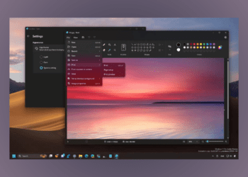 Microsoft Paint uygulaması, Windows 11’de karanlık mod desteği alıyor