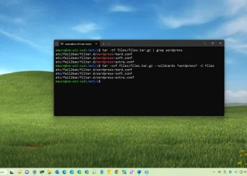 Windows 11’de açmadan tar.gz dosyasının içinde nasıl arama yapılır?