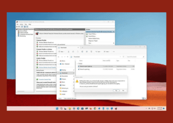 Windows 11’de tekil güvenlik duvarı kurallarını dışa ve içe aktarma