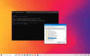 Windows 10’da WSL2’yi nasıl kaldırabilirim