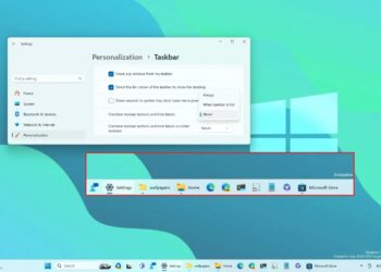 Windows 11 23H2’de Görev Çubuğu etiketleri nasıl gösterilir