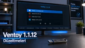 Ventoy 1.1.12: UEFI ve Linux Düzeltmeleri