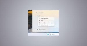 Microsoft, Windows 11’de evrensel bir paylaş düğmesini test ediyor