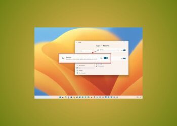 Windows 11’de Devam Et özelliği nasıl etkinleştirilir