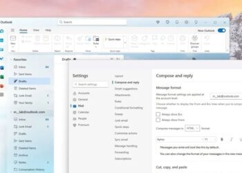 Windows 11, 10 için Outlook uygulamasında oluşturma ve yanıtlama ayarları nasıl değiştirilir?