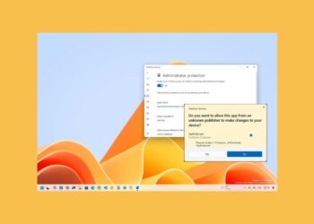 Windows 11 Canary Kanalında Yeni “Yönetici Koruması” Özelliği
