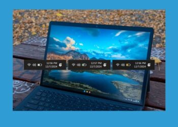 Windows 11’de görev çubuğunda pil yüzdesi göstergesi nasıl etkinleştirilir?