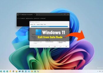 Windows 11’de Güvenli Moddan (takılı kaldığında) nasıl çıkılır
