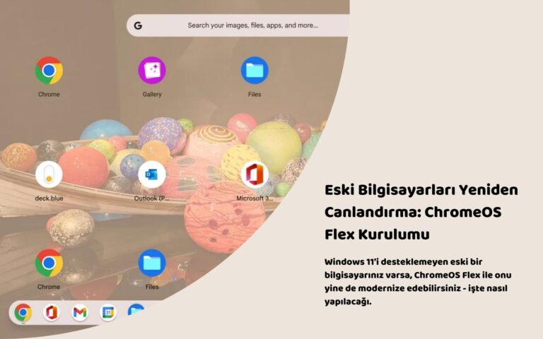 Eski Bilgisayarları Yeniden Canlandırma: ChromeOS Flex Kurulumu