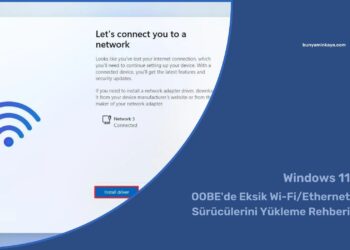 Windows 11 OOBE’de Eksik Wi-Fi/Ethernet Sürücülerini Yükleme Rehberi