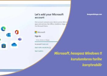 Microsoft, hesapsız Windows 11 kurulumlarını tarihe karıştırabilir