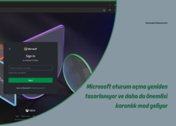 Microsoft oturum açma yeniden tasarlanıyor ve daha da önemlisi karanlık mod geliyor