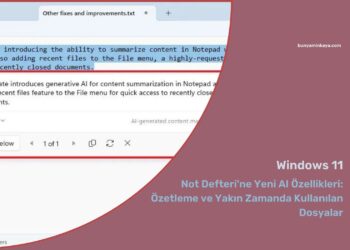 Not Defteri’ne Yeni AI Özellikleri: Özetleme ve Yakın Zamanda Kullanılan Dosyalar