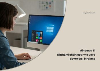 Windows 11, 10’da WinRE’yi etkinleştirme veya devre dışı bırakma