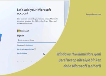 Windows 11 kullanıcıları, yeni yerel hesap hilesiyle bir kez daha Microsoft’u alt etti