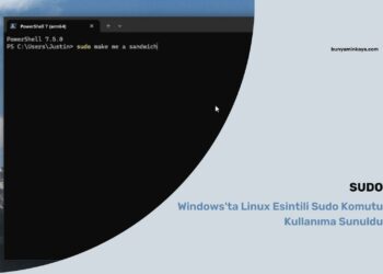 Windows’ta Linux Esintili Sudo Komutu Kullanıma Sunuldu