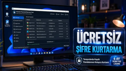 Browser Password Recovery Tool Ücretsiz Lisans