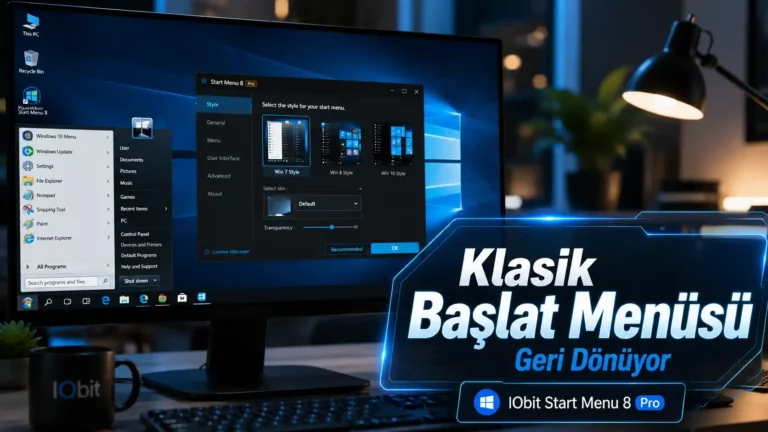 iObit Start Menu 8 Pro Lisansı ve Kurulum Rehberi
