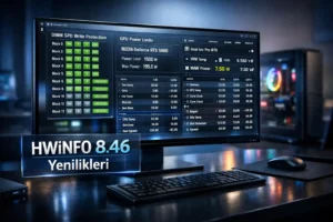 HWiNFO 8.46 Özellikleri: DDR5 SPD ve RTX 50 Desteği