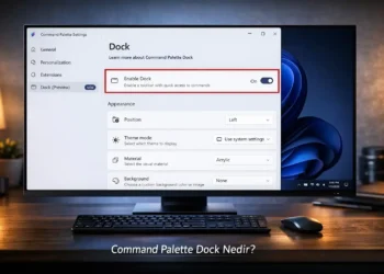 Command Palette Dock