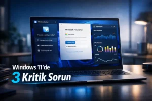 Windows 11 Sorunları: Microsoft’un Dokunmadığı 3 Kritik Nokta