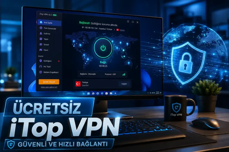 iTop VPN Ücretsiz Lisans