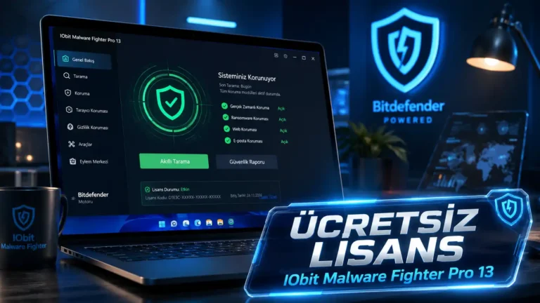 IObit Malware Fighter Pro 13 Ücretsiz Lisans Kodu