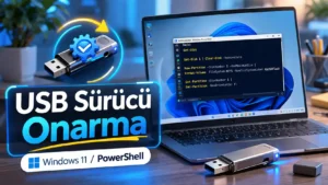 USB Sürücü Çalışmıyor Windows 11: Nasıl Onarılır?
