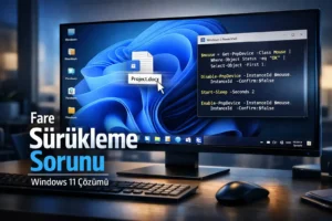 Windows 11 Fare Sürükleme Sorunu Nasıl Düzeltilir?