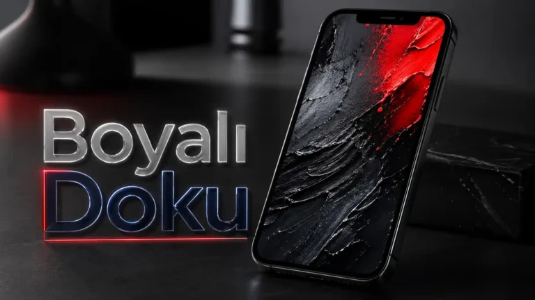 Boyalı Doku iPhone Duvar Kağıtları Ekranınıza Derinlik Katıyor