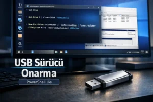 USB Flash Sürücü Onarma: Windows 10’da PowerShell Çözümü