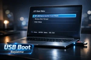 Windows 11 USB’den başlatma: Boot menu ve UEFI yöntemleri