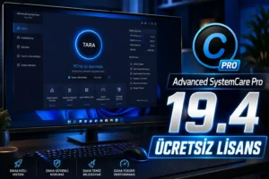 Advanced SystemCare Pro Ücretsiz Lisans (19.4 Kurulum)