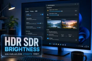 HDR SDR Brightness Nedir ve Ne İşe Yarar?