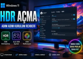 HDR kurulumu ve Windows 11 rehberi