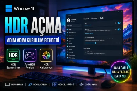 Windows 11 HDR Açma: Adım Adım Kurulum Rehberi