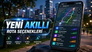 Yandex Maps Yaya Navigasyonu