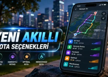 Yandex Maps Yaya Navigasyonu