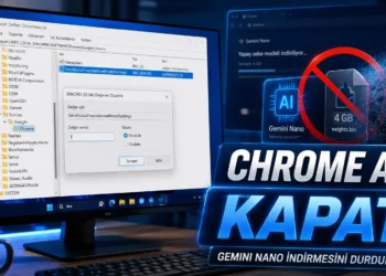 Chrome Gemini Nano kapatma