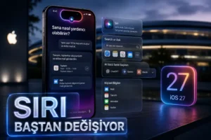 iOS 27 Siri İçin En Büyük Değişimi Getirebilir